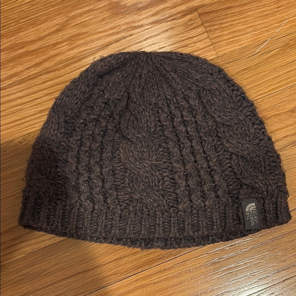 The North Face Purple Knit Beanie